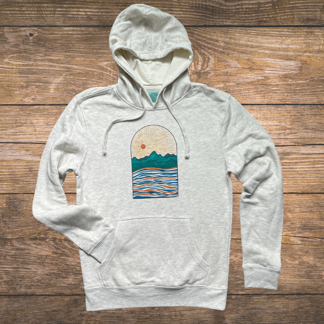 Essence Unisex Hoodie in Creamed Heather