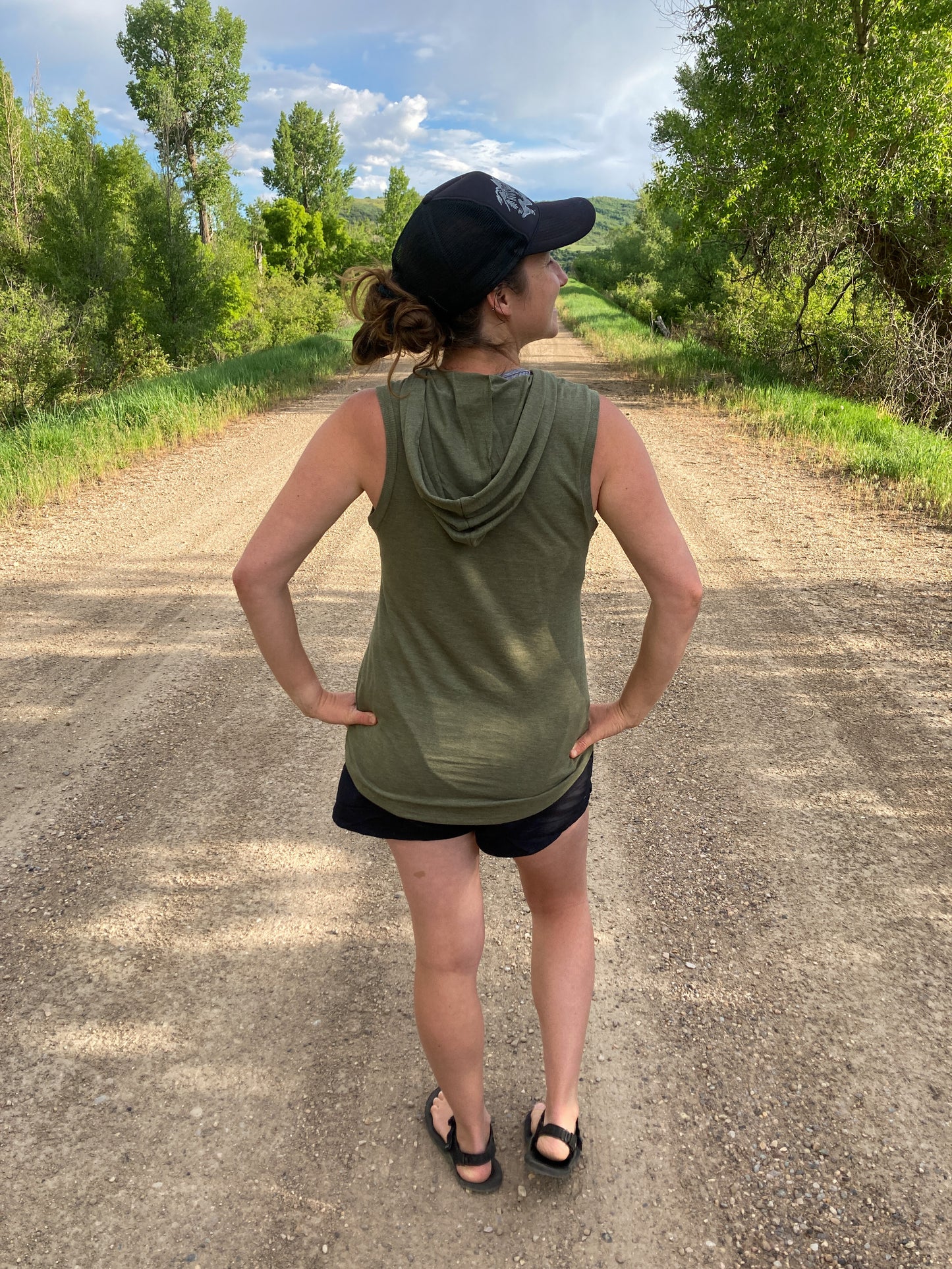 Tree Ladies Hoodie Tank