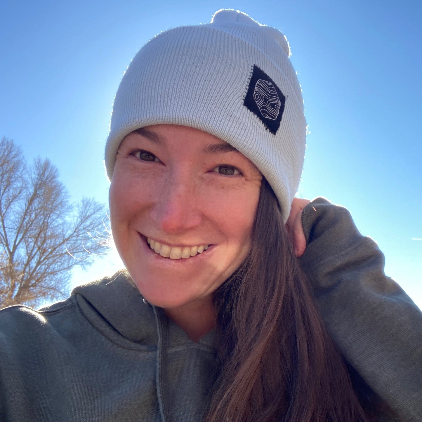 Cloud Blue Recycled Beanie