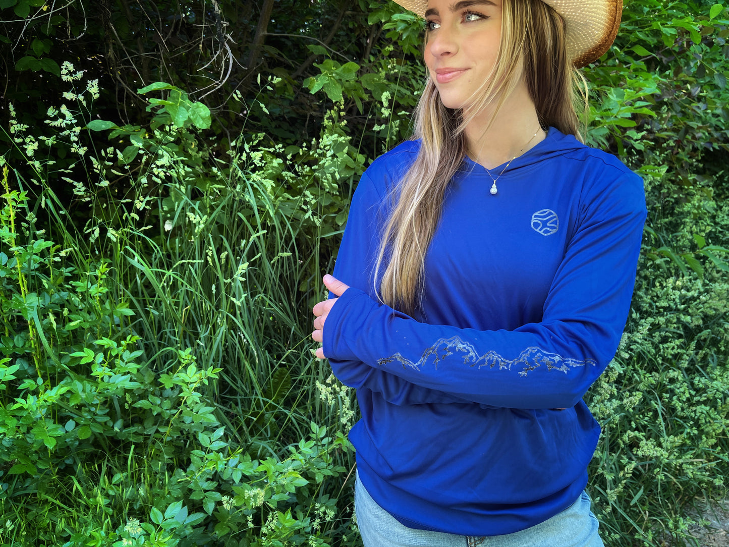Nova Sun Hoodie in Royal Blue