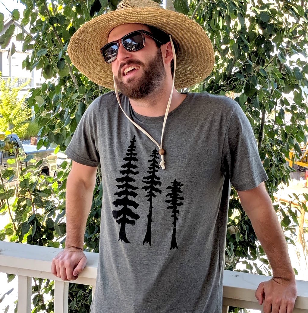Tall Tall Trees Unisex Tee - Contour Creative