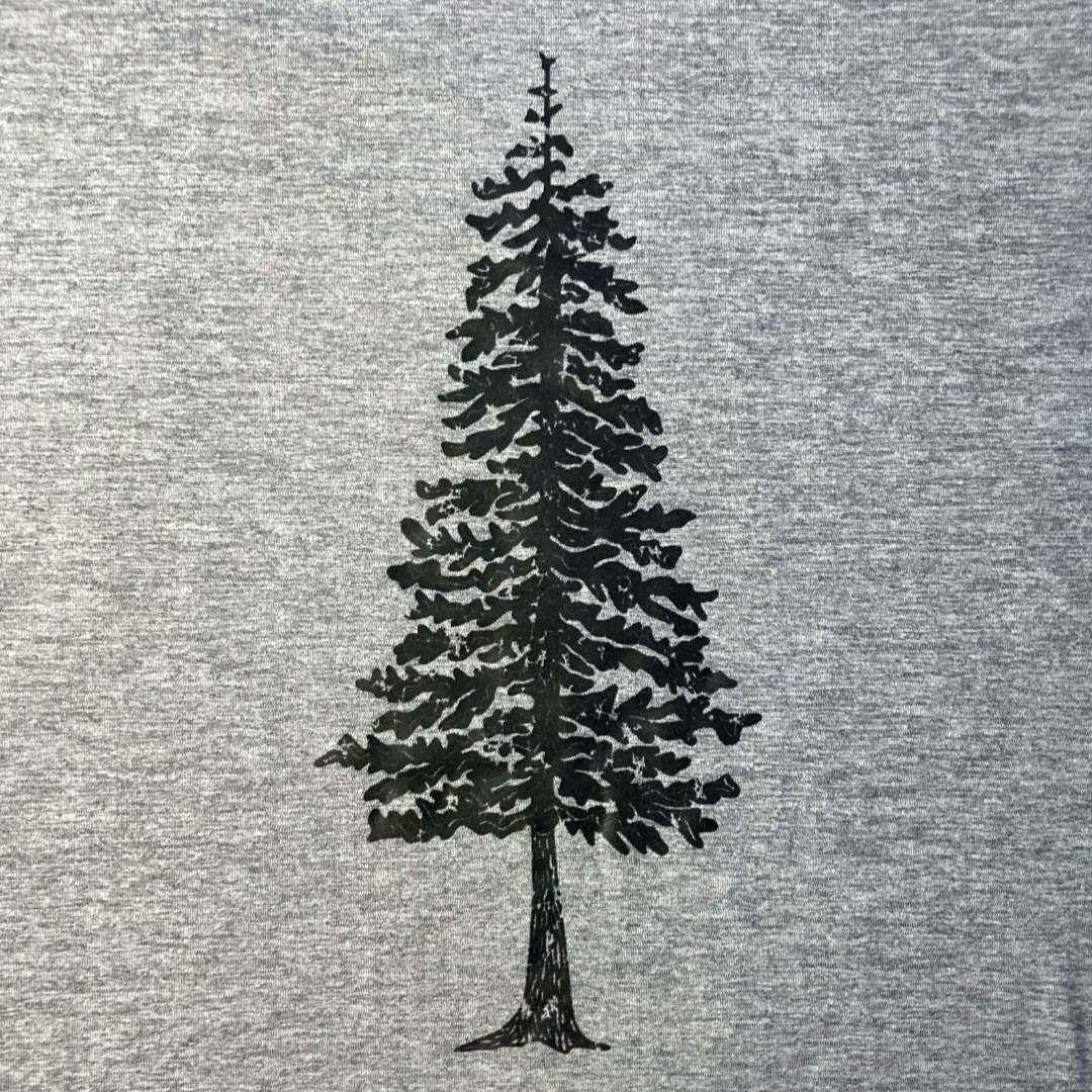 Custom Tree Print in Black