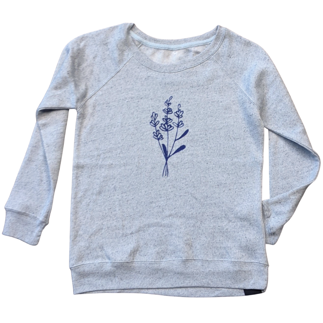 Lavender Ladies Cozy Sweatshirt - Contour Creative