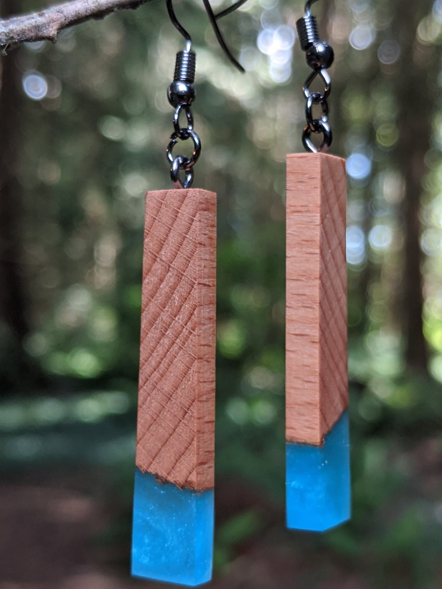 Wood & Resin Earrings #4505 - Contour Creative