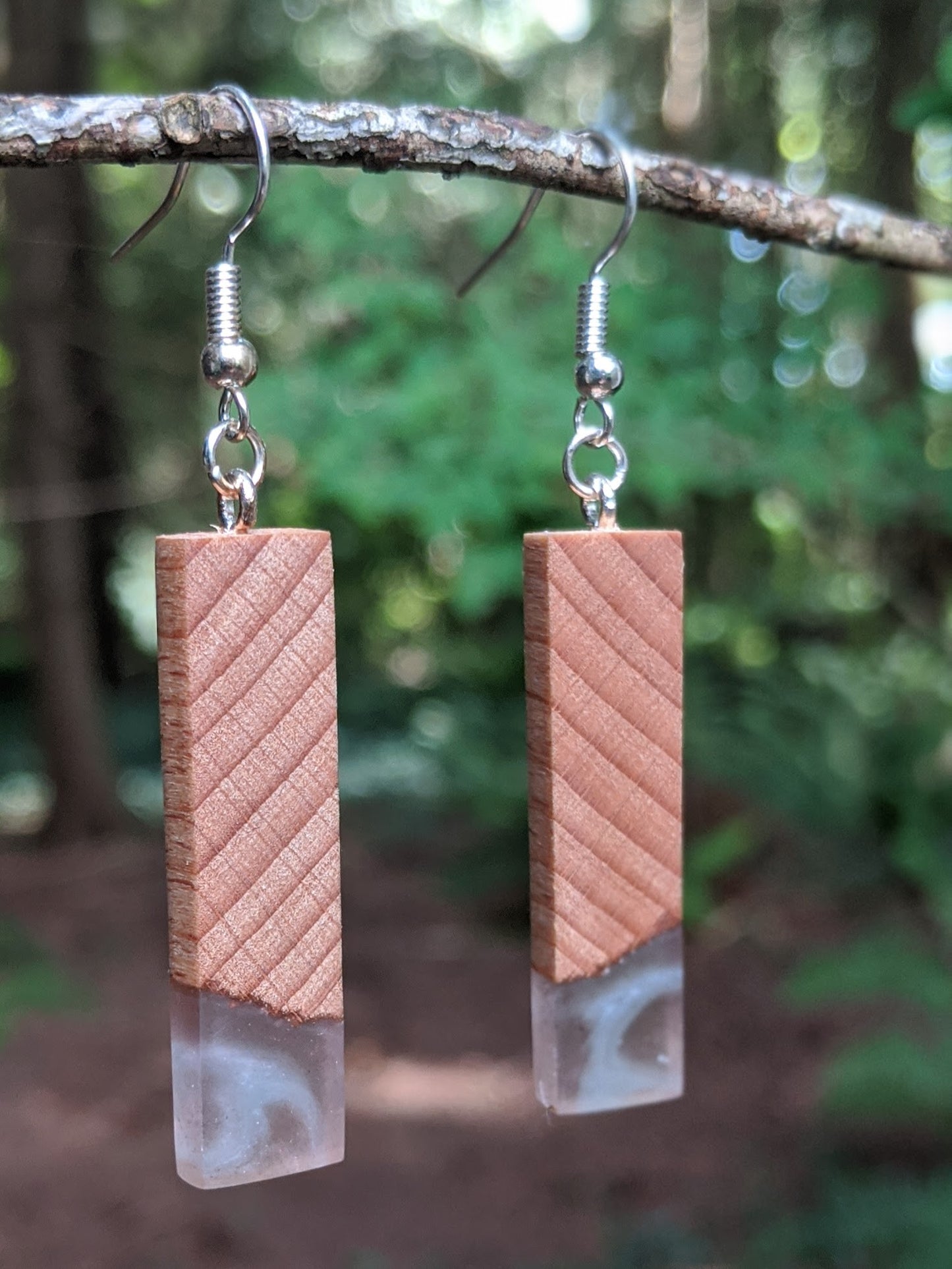 Wood & Resin Earrings #7801 - Contour Creative