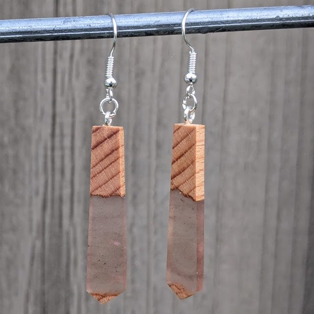 Wood & Resin Earrings #7820 - Contour Creative