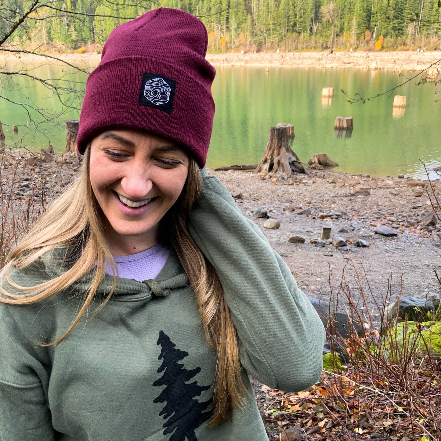 Garnet Recycled Beanie - Contour Creative