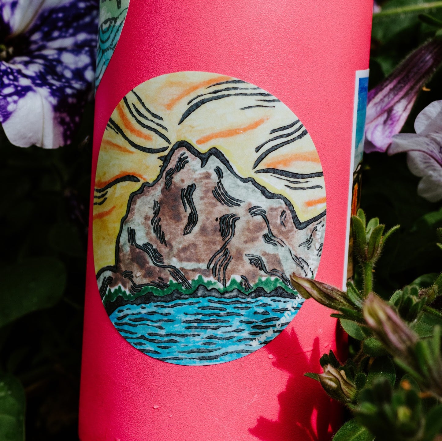 Mt. Baring Sticker - Contour Creative