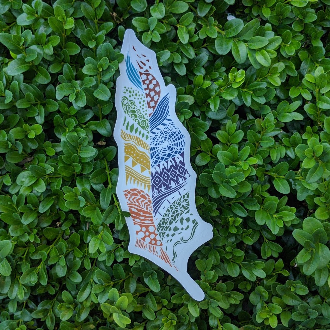 Feather Sticker - Contour Creative
