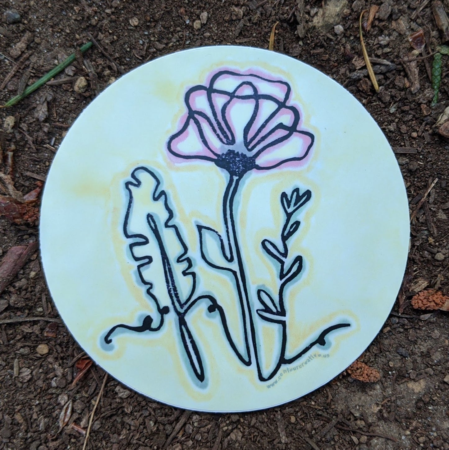 Botanical Sticker - Contour Creative