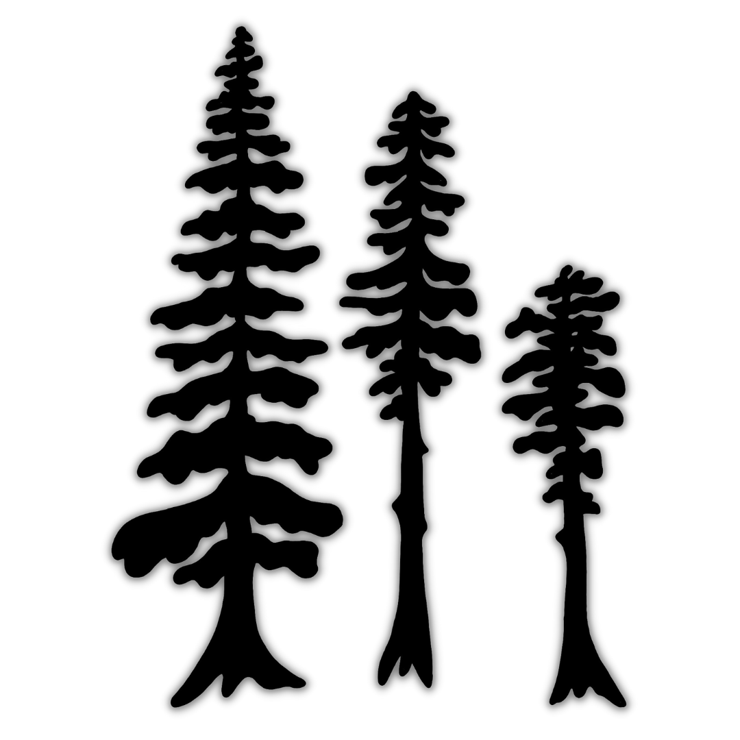 Tall Tall Trees Decal - Contour Creative