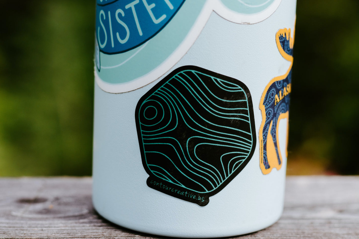 Contour Logo Sticker - Contour Creative