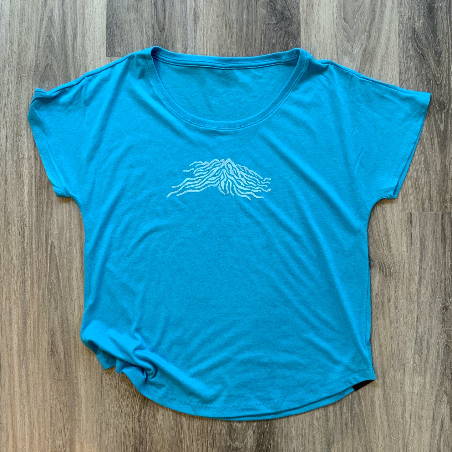 Wasatch Welcome Ladies Roomy Tee - Contour Creative