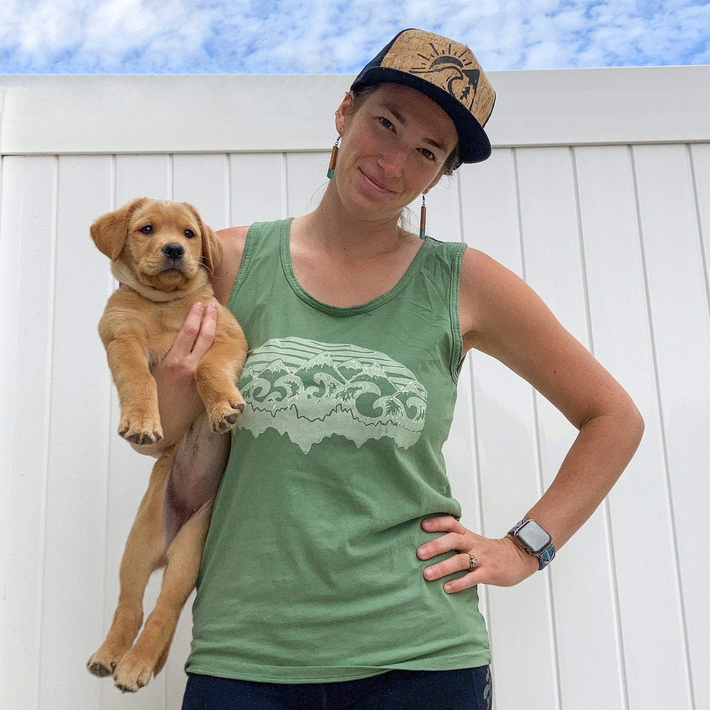 Mountains & Water Unisex Soft Tank - Contour Creative