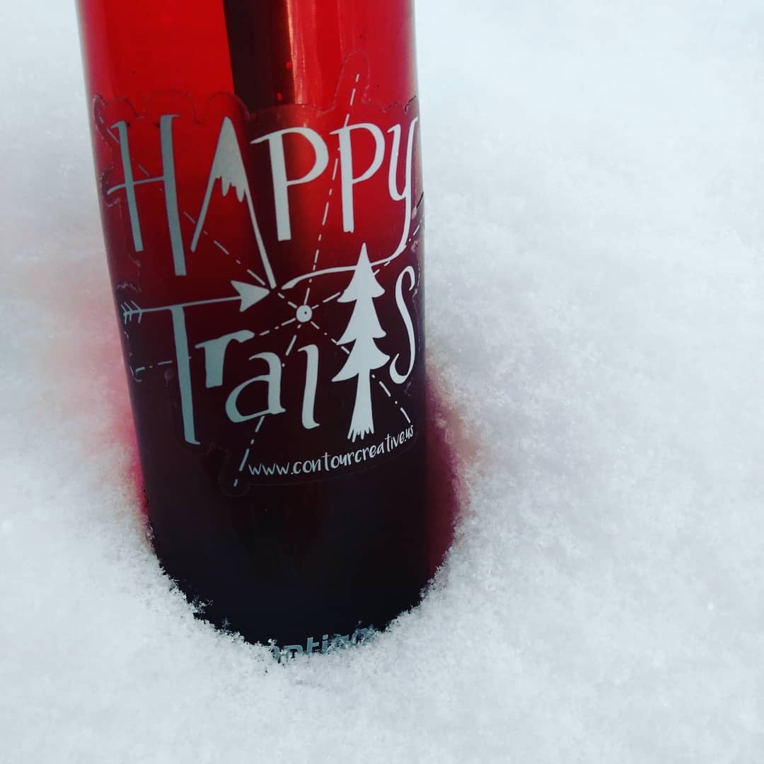 Happy Trails Sticker - Contour Creative