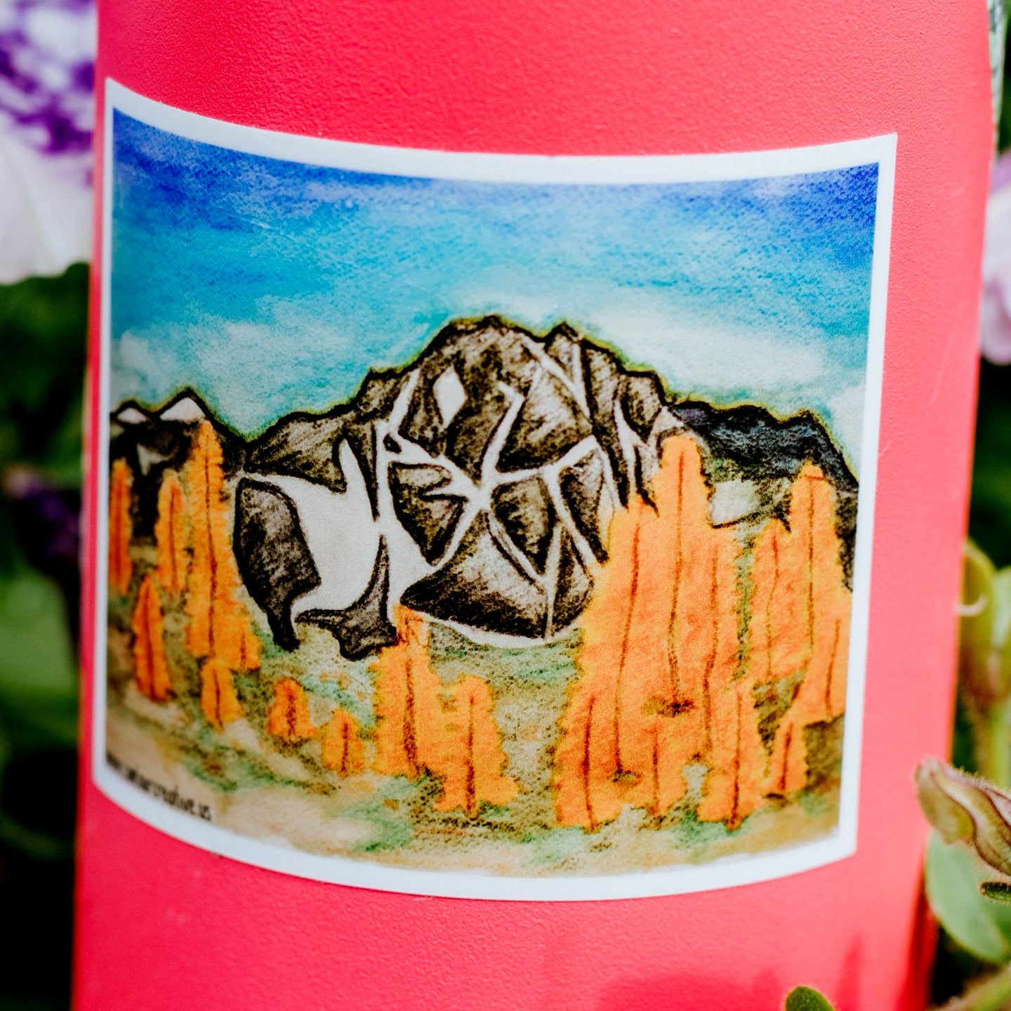 Mount Stuart Sticker - Contour Creative