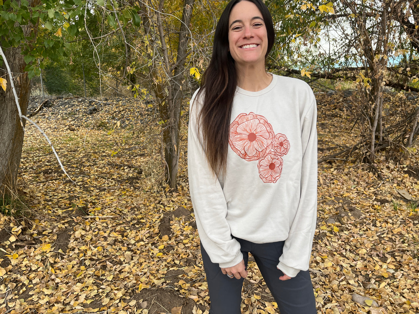 Poppies Classic Crew