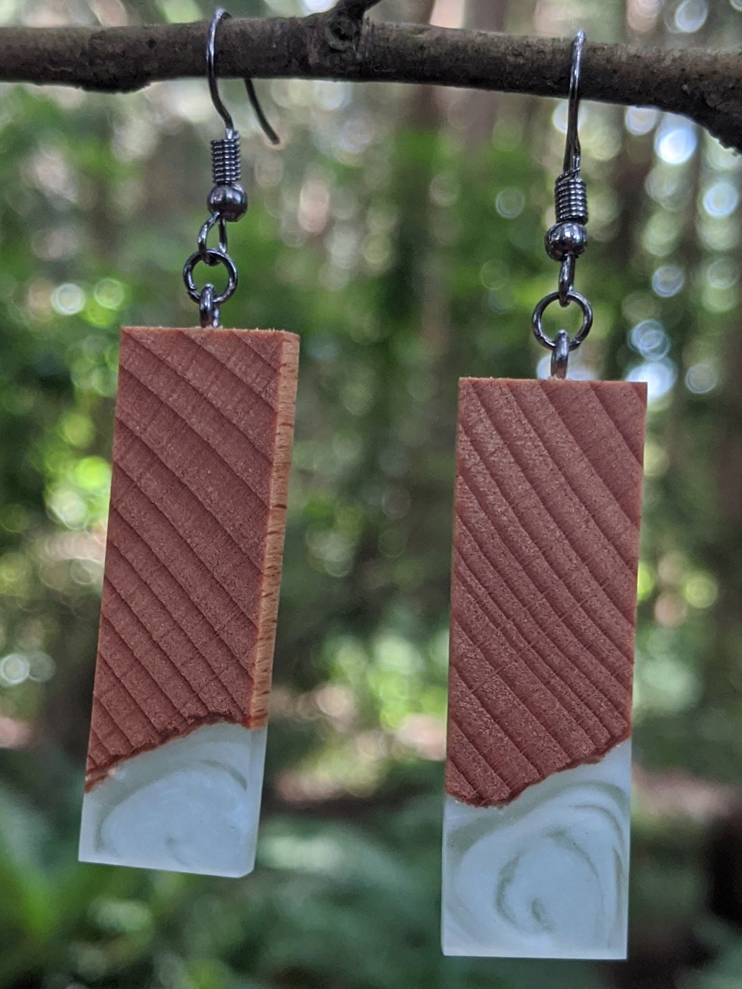 Wood & Resin Earrings #4501 - Contour Creative