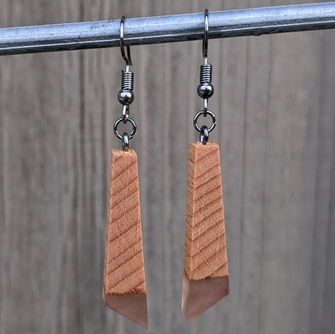 Wood & Resin Earrings #4512 - Contour Creative