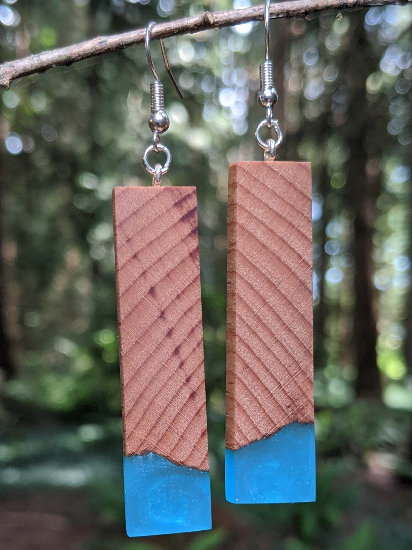 Wood & Resin Earrings #7803 - Contour Creative