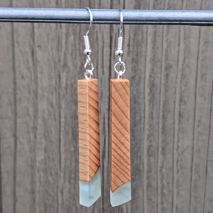 Wood & Resin Earrings #7815 - Contour Creative