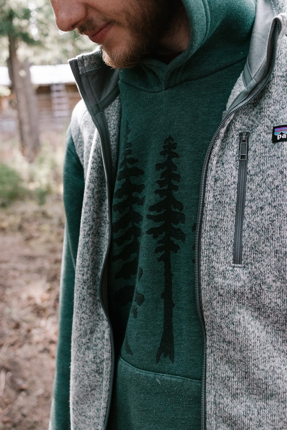 OG Tall Tall Trees Unisex Hoodie - Contour Creative