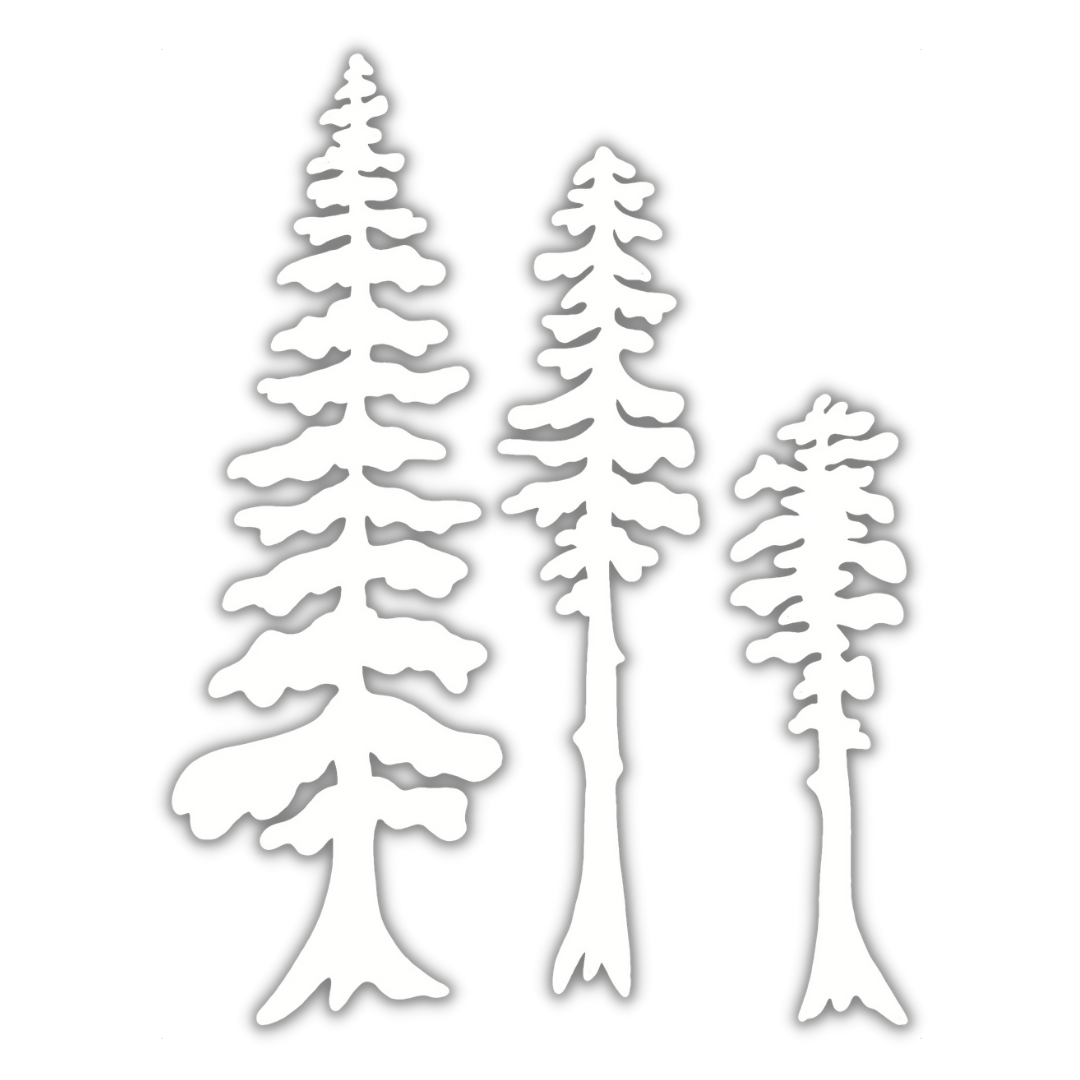 Tall Tall Trees Decal - Contour Creative